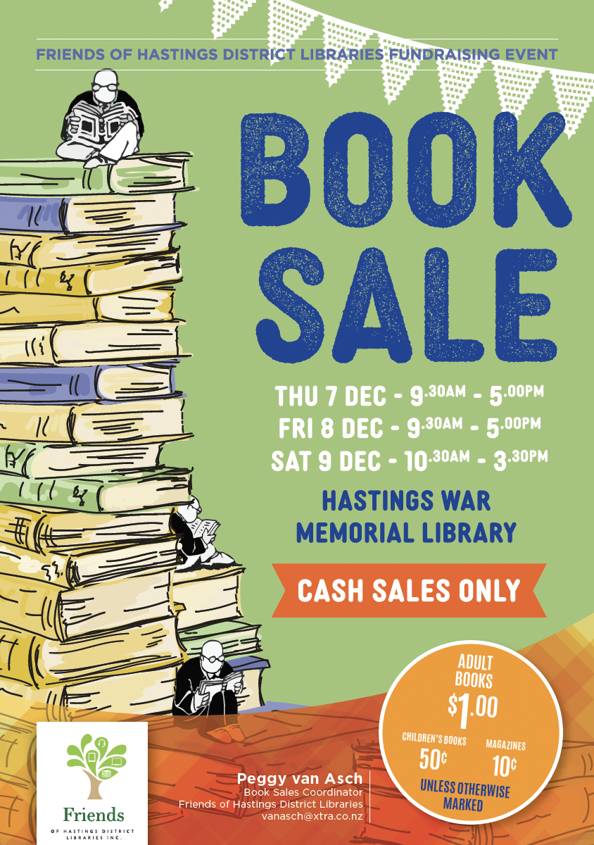 Friends of Hastings District Libraries Book Sale Fundraiser